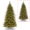 7.5 Ft. Pre-Lit Feel Real® Nordic Spruce Slim Artificial Christmas Tree, Dual Color® LED Lights